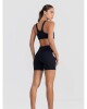 TOP Y SHORT NEGRO Negro