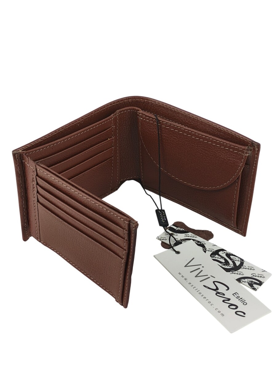 Billetera grande - Marrón 