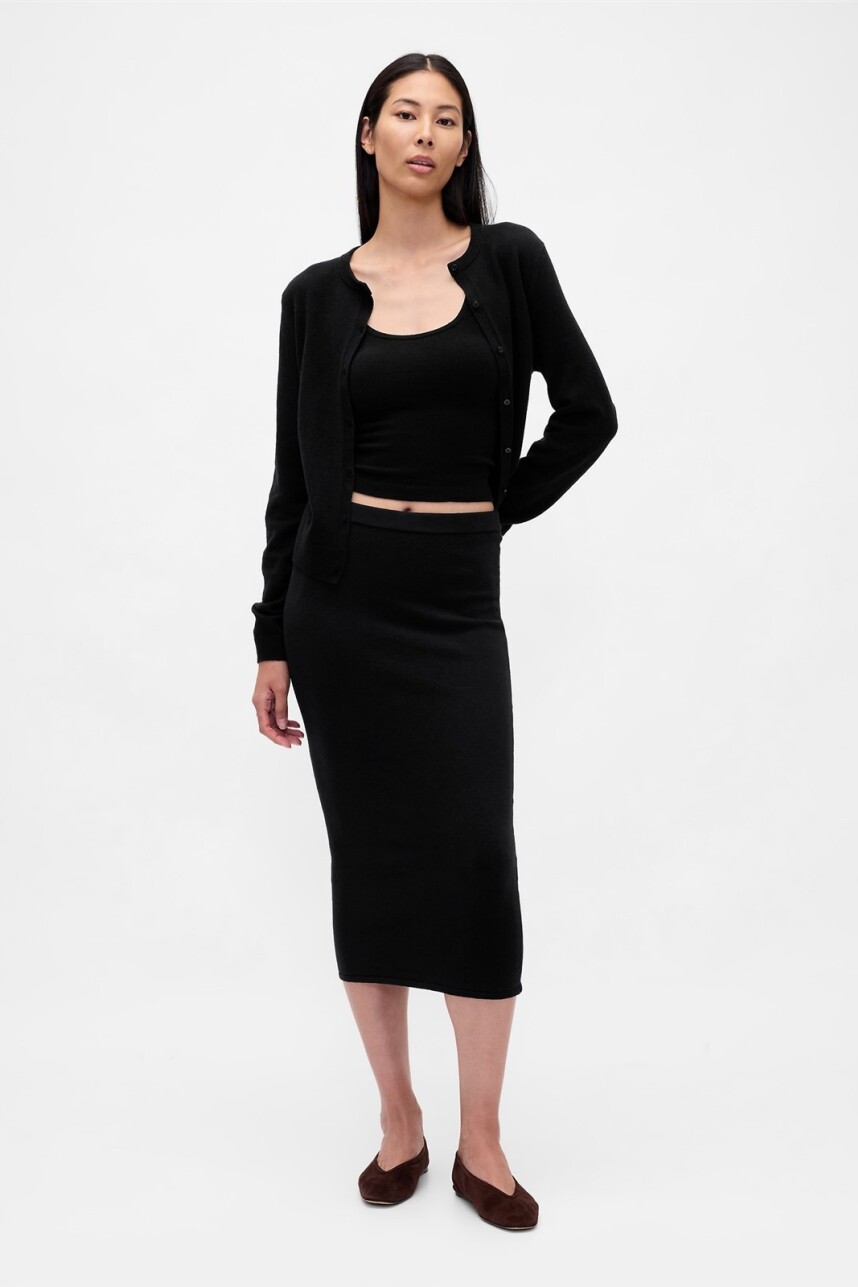 Saco Cashsoft Mujer Black