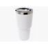 Vaso Térmico Grande 900ml Inox Doble Pared Tapa Hermética Variante Color Blanco