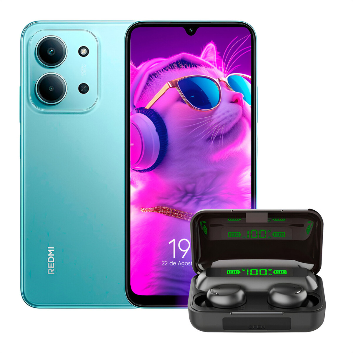 Xiaomi Redmi 15c 8/128 Gb + Regalo - VERDE 