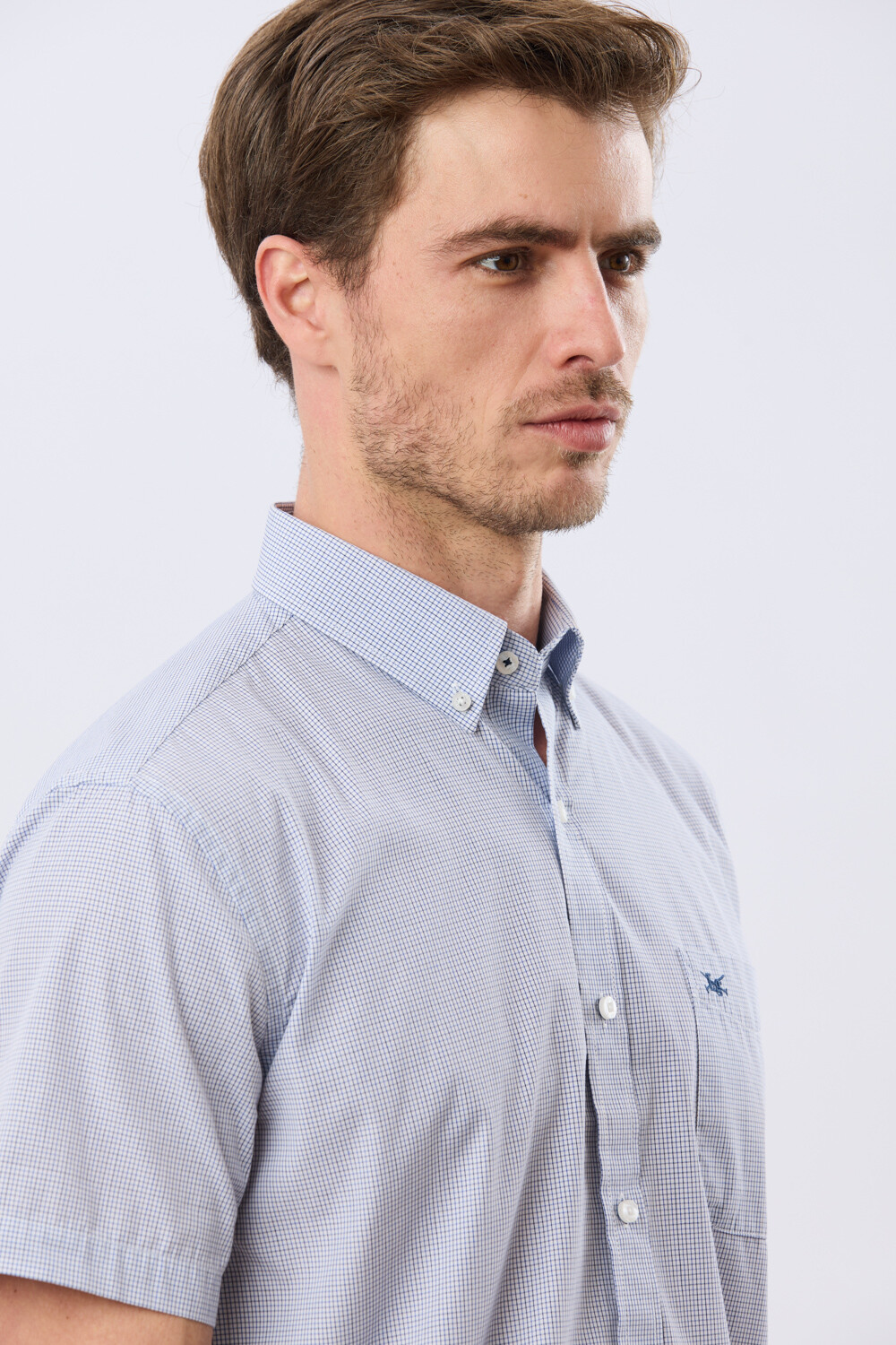 CAMISA CUADROS Azul