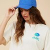 Remera Dama M/C C/Estam. Rusty Blanco