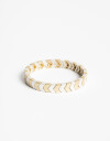 Pulseras Elásticas Metal Pulsera Elástica Biplating - Dorado