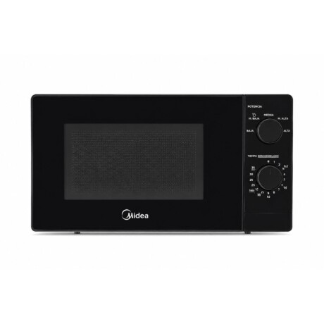 Microondas Midea 20 L Manual Negro Microondas Midea 20 L Manual Negro