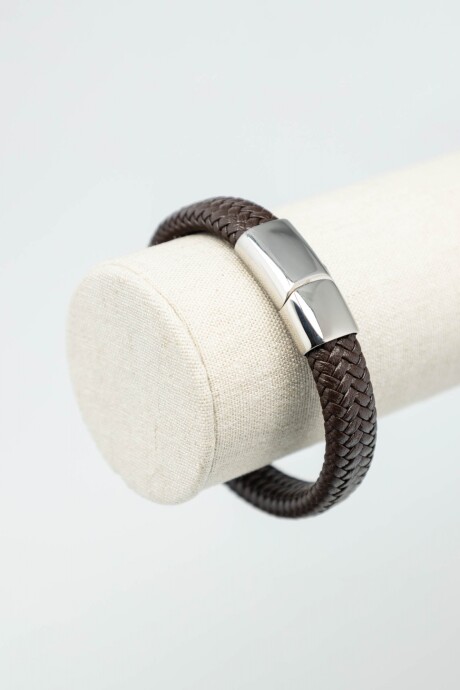 Pulsera cuero Marrón