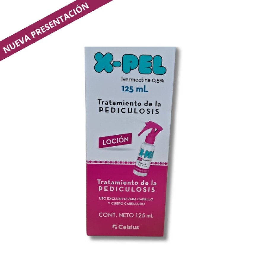 Loción Piojicida X-PEL 125 ml Loción Piojicida X-PEL 125 ml