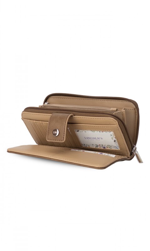 BILLETERA BEGONIA TOSTADO