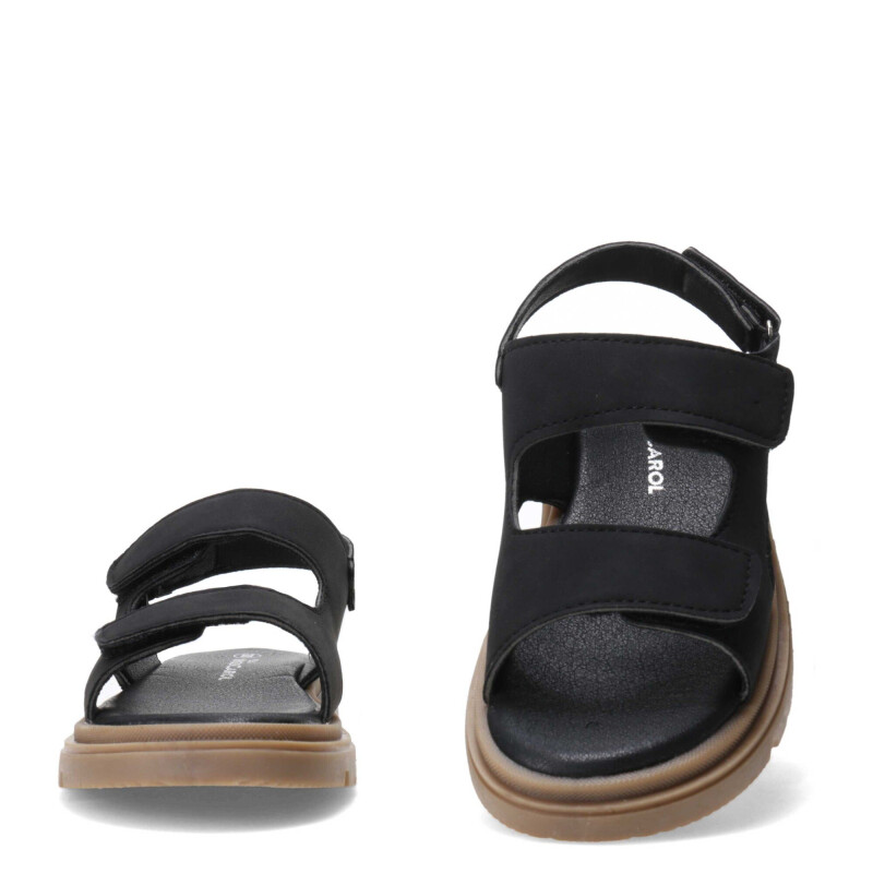 Sandalias de Niña MINI Miss Carol Jivo Con Velcro Negro