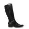 Botas de Mujer Bottero Caña Alta de Cuero Negro