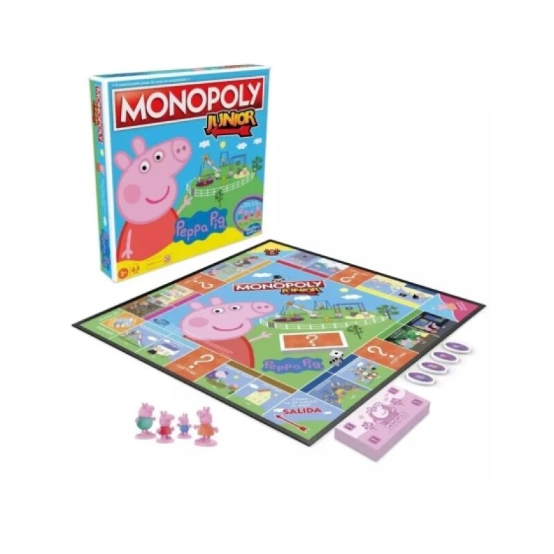 Juego de Mesa Monopoly Junior Peppa Pig MONOPOLY JUNION PEPPA PIG