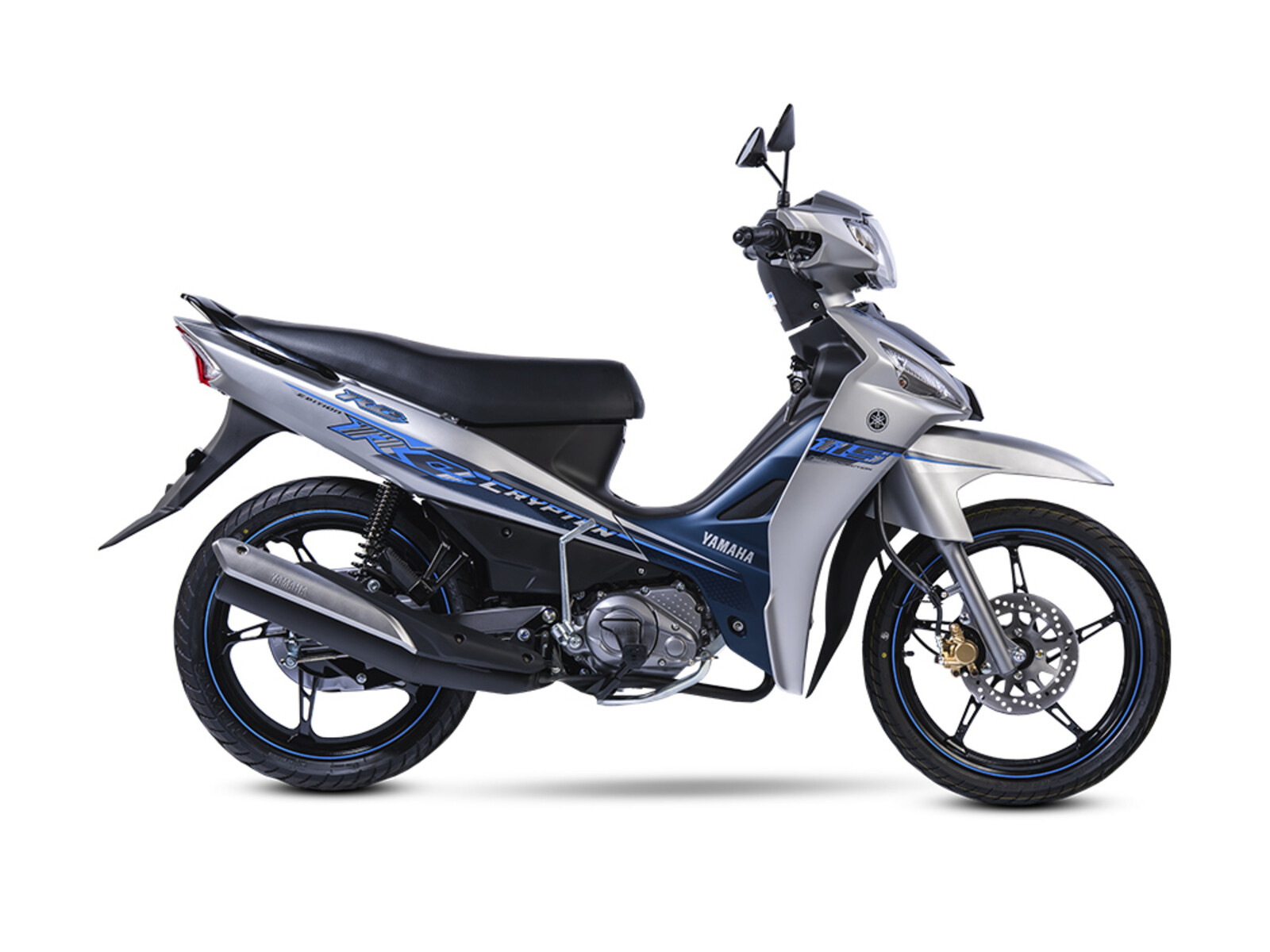 Moto Yamaha Crypton 115 FI Plata 