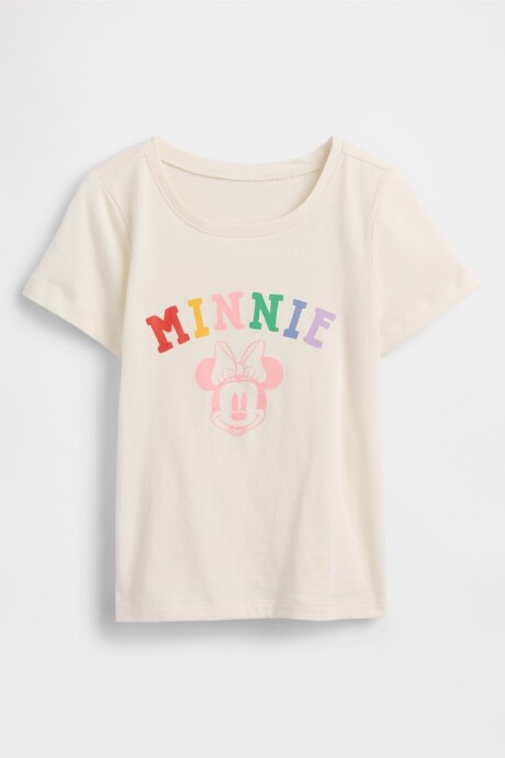 Remera Disney Manga Corta Toddler Niña Minnie Mouse