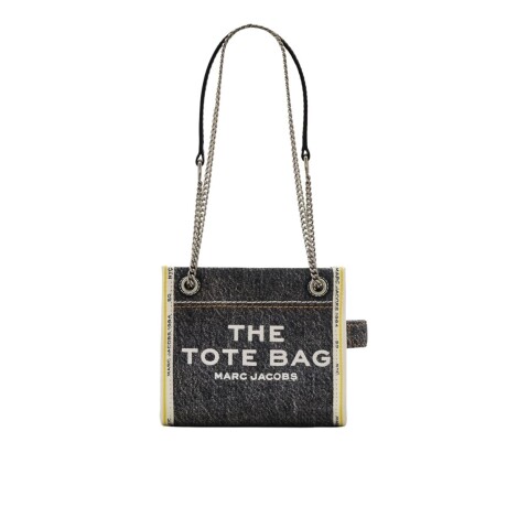 Marc Jacobs - Bandolera Tote en denim con una icónica silueta 0