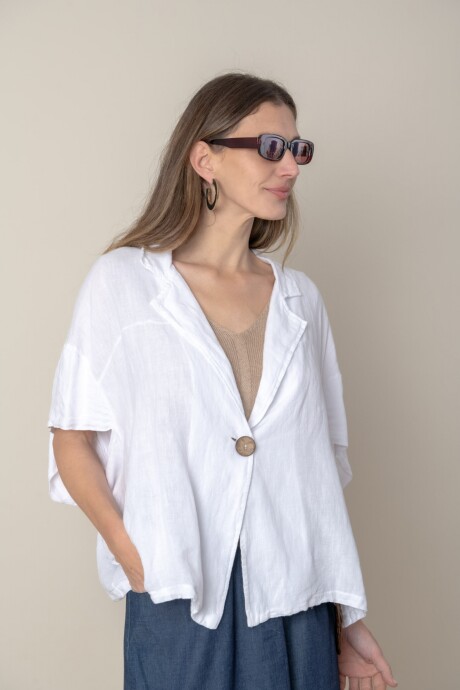 CHAQUETA MEISSA Blanco