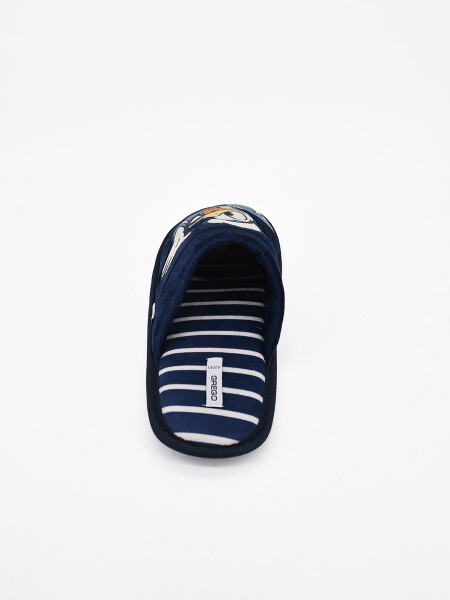 PANTUFLA DONALD AZUL.