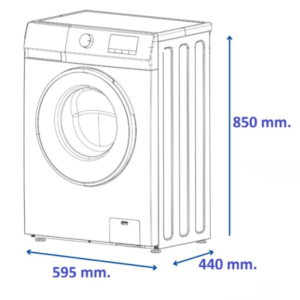 LAVARROPAS JAMES CARGA FRONTAL 6 KG INVERTER TITANIUM - LR 1006 G6 LAVARROPAS JAMES CARGA FRONTAL 6 KG INVERTER TITANIUM - LR 1006 G6