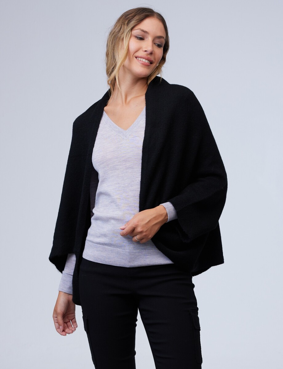 Cardigan Cashmere - Negro 