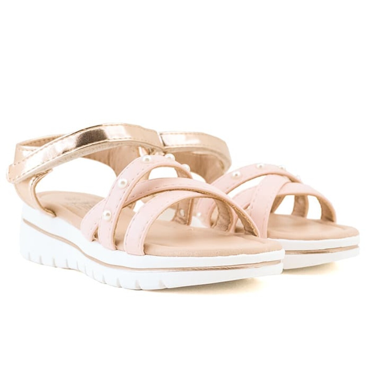 Sandalias Chill Sunday de Niños - CS SOFI - Rosado-dorado 