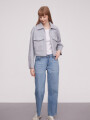 Campera Sofius Gris Claro