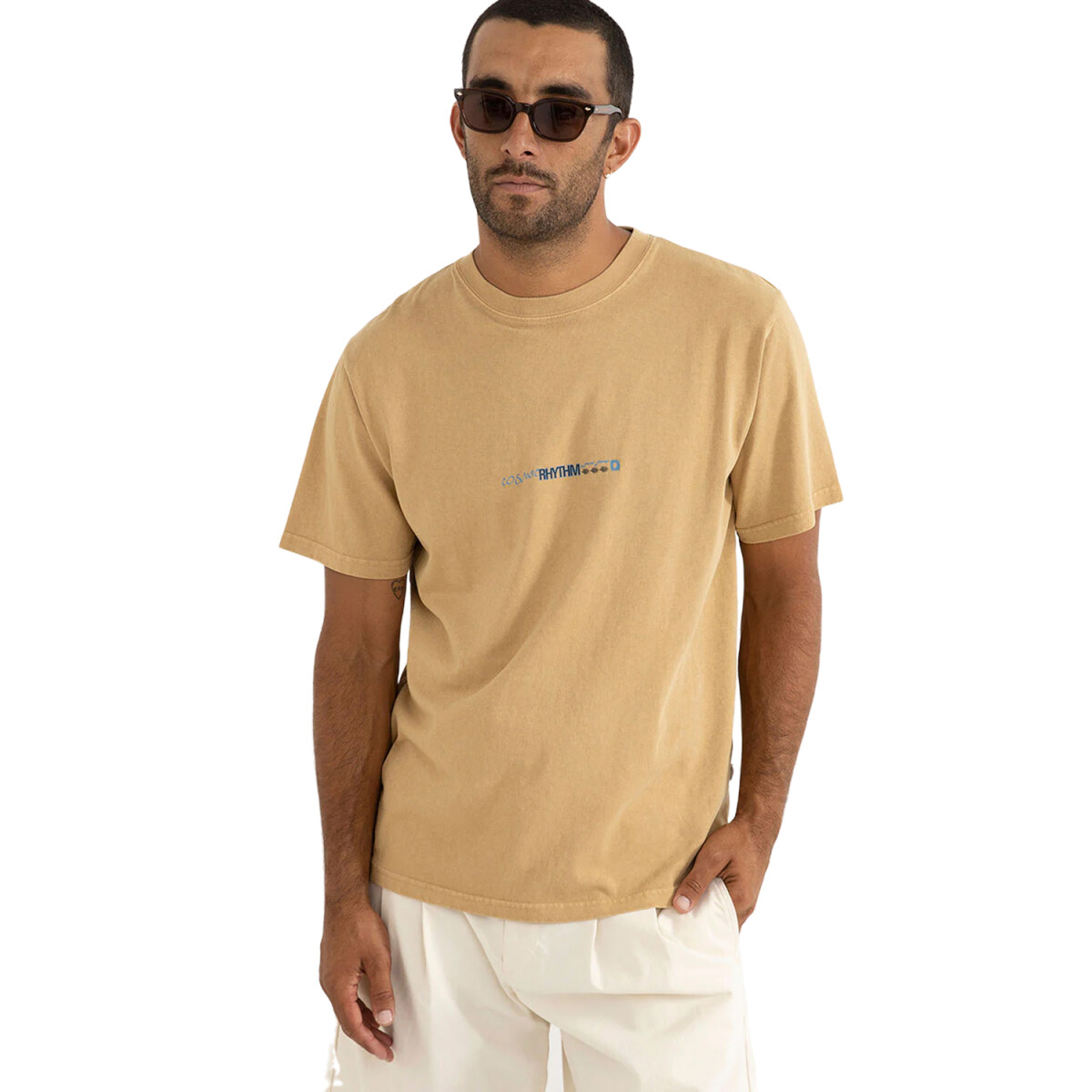 Remera Rhythm Subterranean Vintage - Beige 