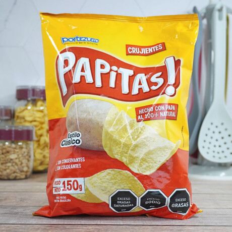 SNACK PAPAS PORTEZUELO 150G CLASICAS SNACK PAPAS PORTEZUELO 150G CLASICAS