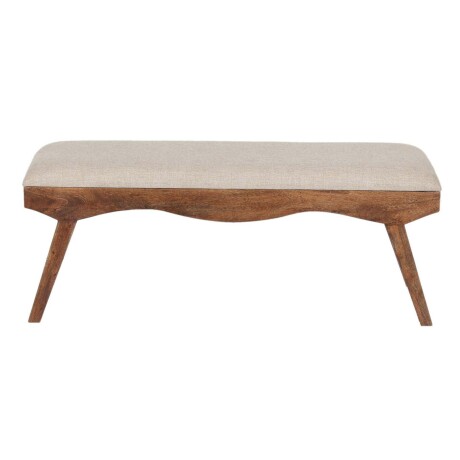 PIE DE CAMA MADERA-ACACIA NATURAL-BEIGE MILAN
