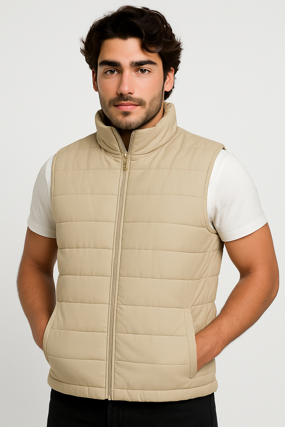 Chaleco Esrini Beige