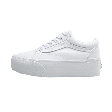 Championes Vans Unisex -UA Old Skool Stackform- VN0A7Q5MW00 WHITE