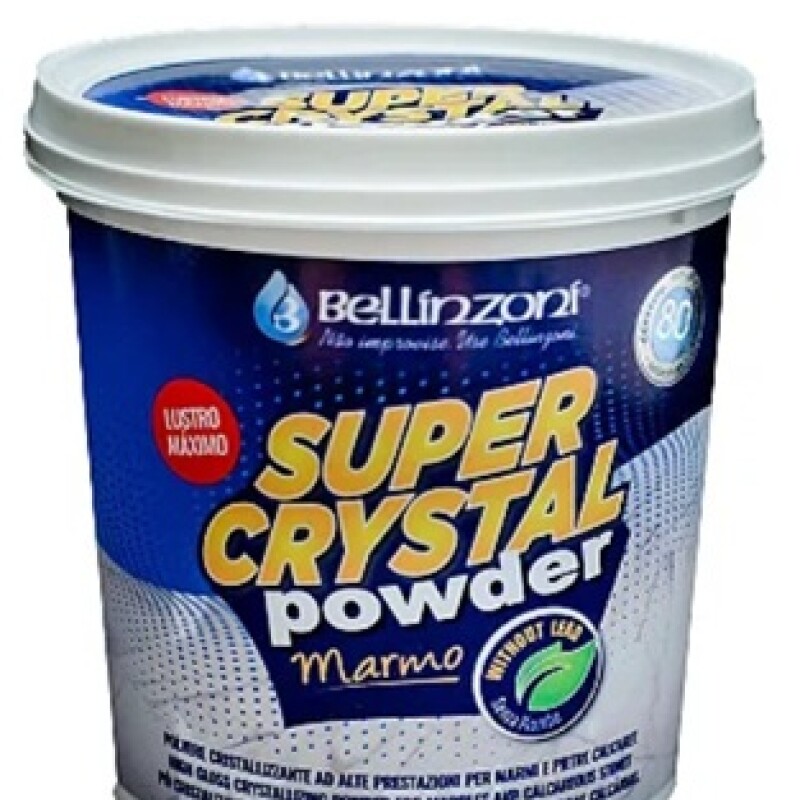 Super Crystal Grana Grossa Polvo para pulido final mármol 1kg Bellinzoni Super Crystal Grana Grossa Polvo para pulido final mármol 1kg Bellinzoni