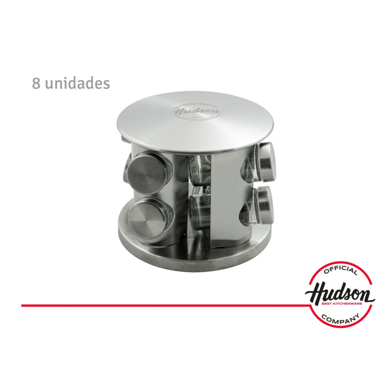 Especiero Giratorio De 8 Jarros Linea Hudson Cocina Especiero Giratorio De 8 Jarros Linea Hudson Cocina