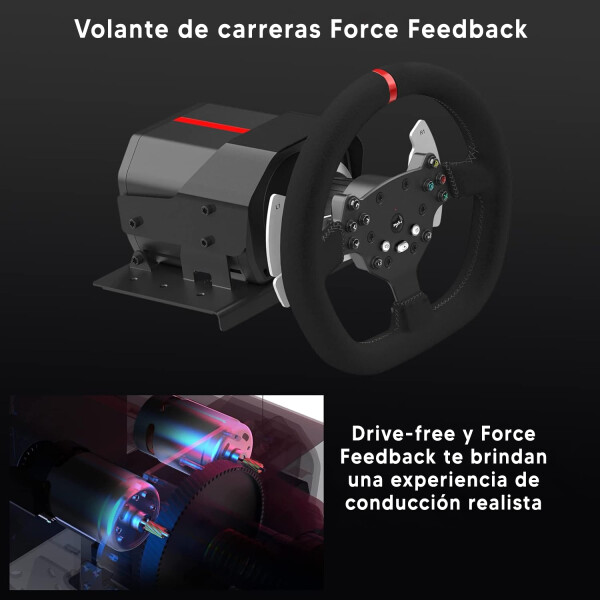 Volante Gamer Pxn V10 Pro Pc Ps4 Xbox One X S VOLANTE PXN V10 PRO PC/PS4/XBOX ONE X/S