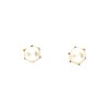 Caravanas Perlas - Oro bajo - Perla española- CA8207 conperla
