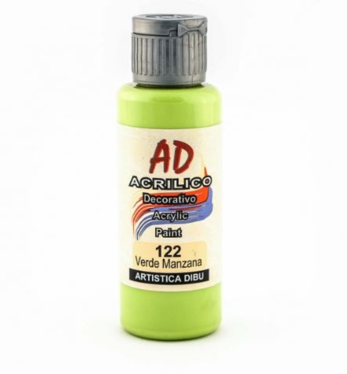Acrílico Decorativo Ad 60 Ml Verde Manzana 