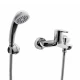 Griferia De Ducha Y Bañera Exterior Linea Puelo Fv Monocomando Cromo