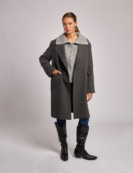 Tapado oversize gris