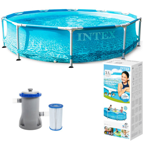 Piscina Intex Estructural Estampada 4485 L 305x76 - OUTLET Piscina Intex Estructural Estampada 4485 L 305x76 - OUTLET