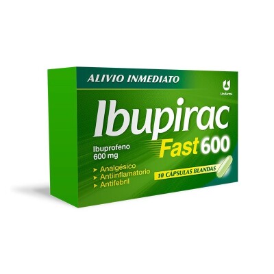 Ibupirac Fast 600 Mg. 10 Caps. Ibupirac Fast 600 Mg. 10 Caps.