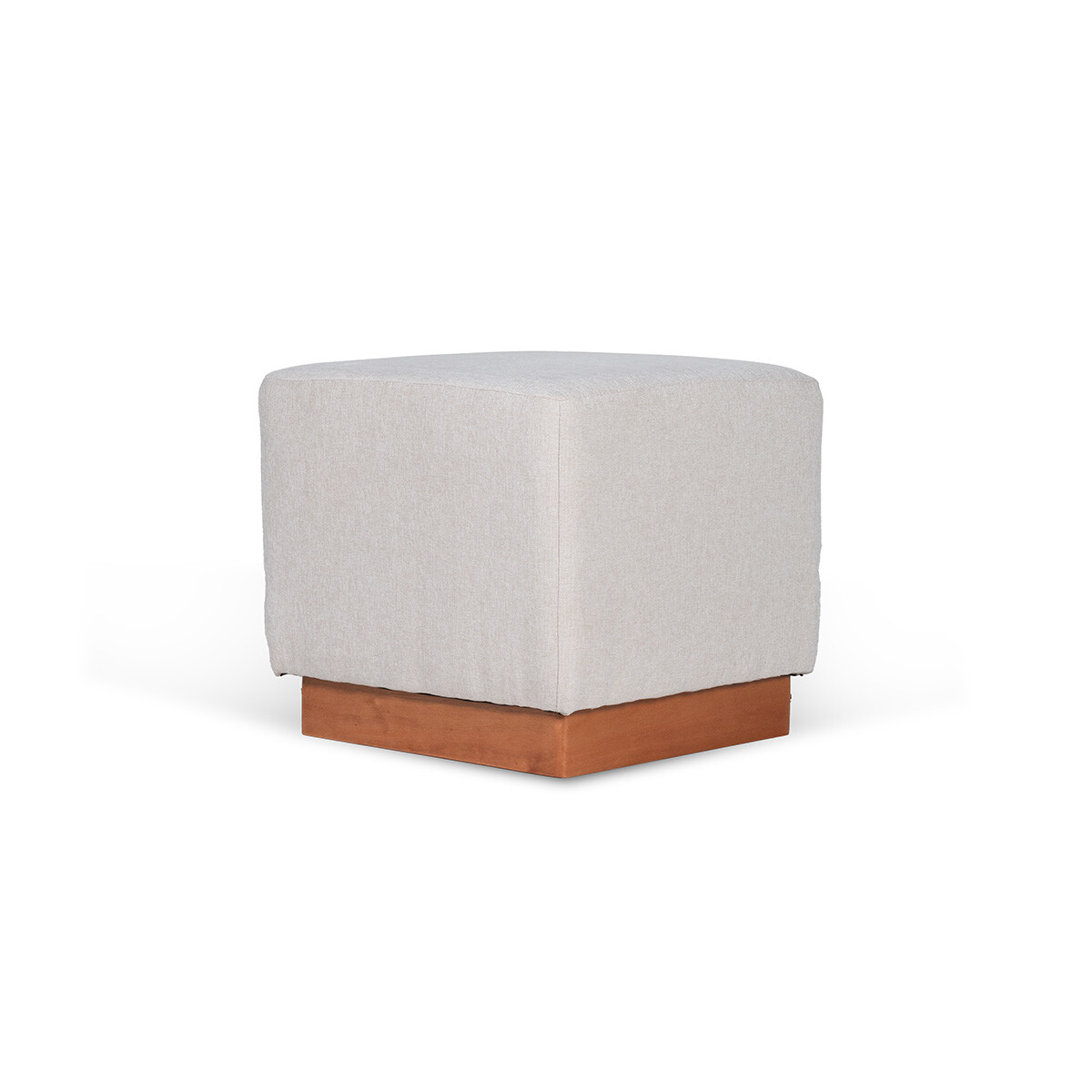 Puff Beta - Tela Microfibra - AA-10 (Beige) 