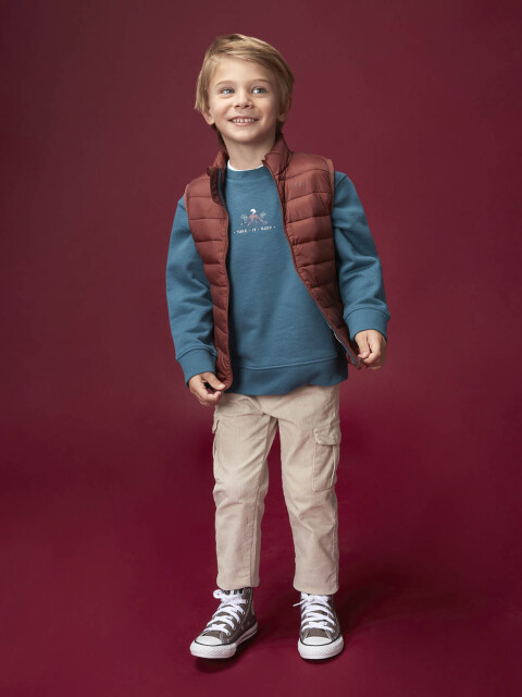 Chaleco Acolchado Bermellon