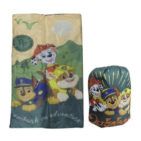 Sobre de Dormir Infantil Paw Patrol Verde