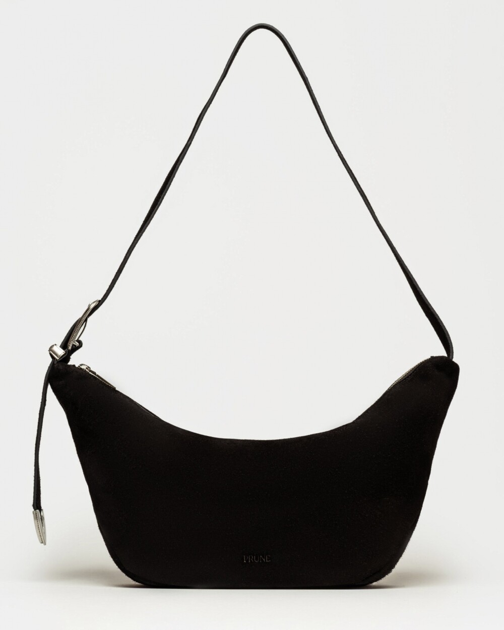 Bolso Bamboo en cuero gamuza Negro