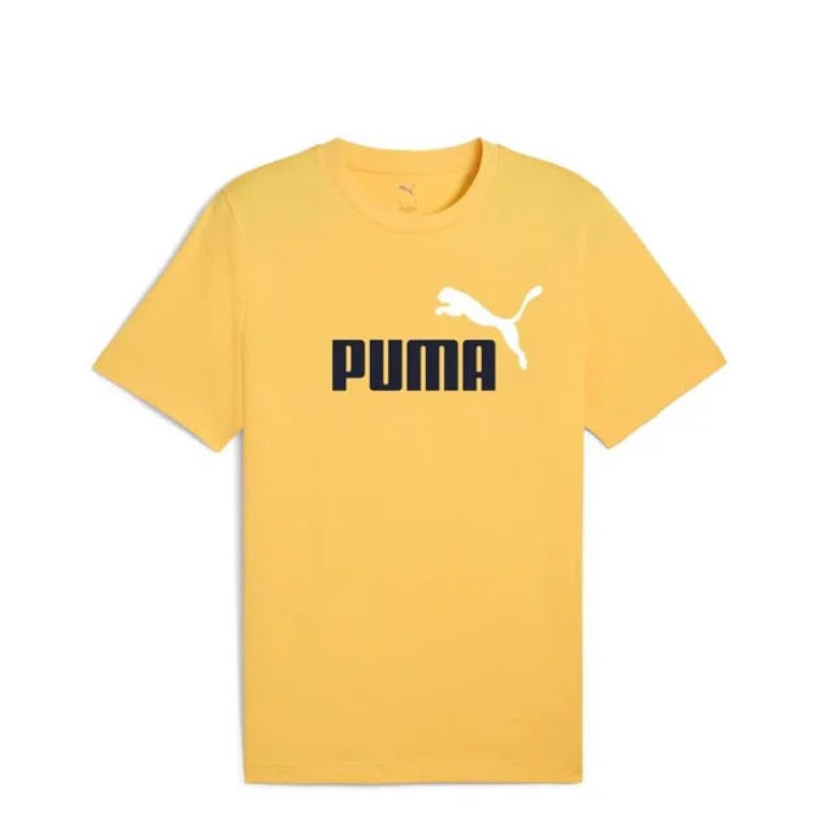 Remera de Hombre Puma Logo Tee - Amarillo 