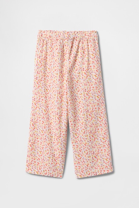 Pantalón De Lino Toddler Niña Multi Floral