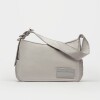 Cartera Al Hombro Gang Glamy En Nylon Metalizado
