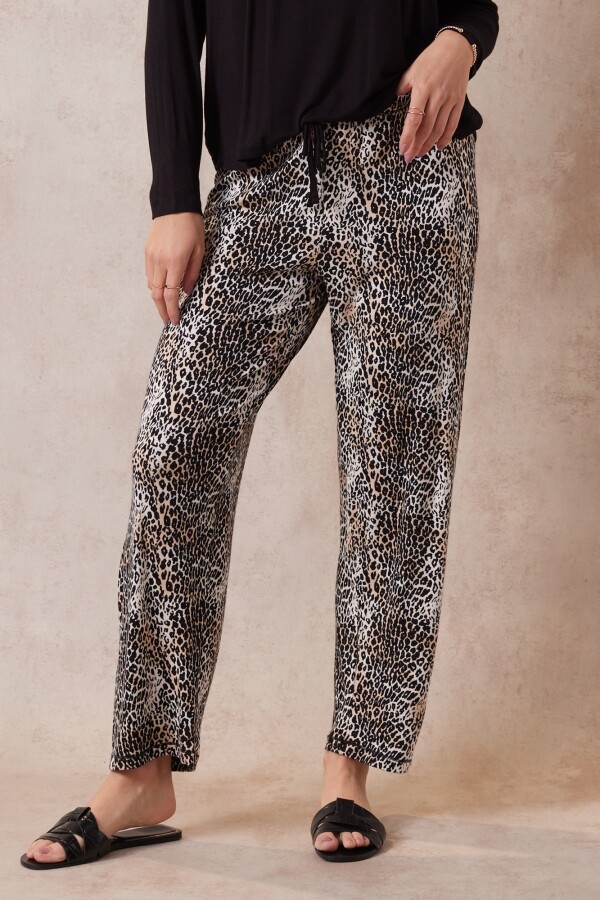 Pijama Con Pantalón NEGRO/MULTI
