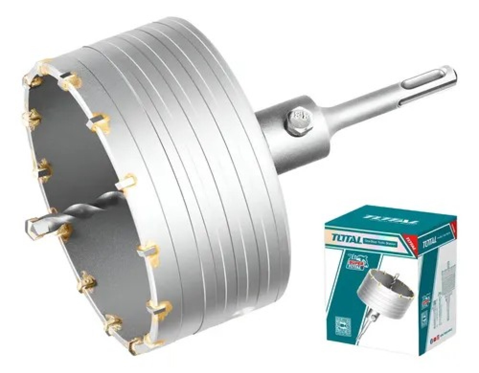 Mecha copa diamantada 110mm para mamposteria total TAC4301101 