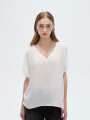 Blusa Poliaz Blanco