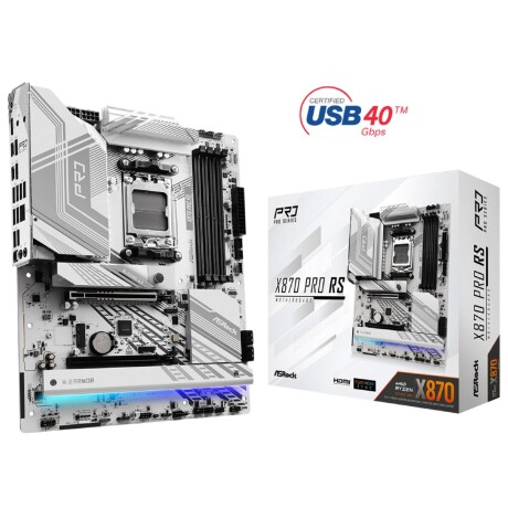 Motherboard Asrock X870 Pro Rs D5 AM5 001