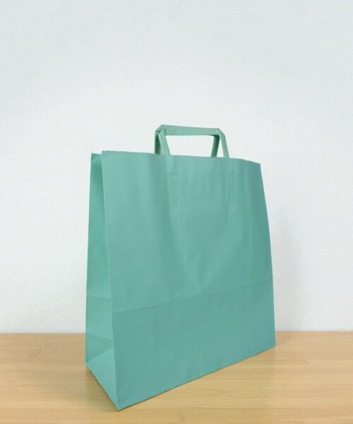 Bolsa lisa acuario 30x12x32 cm PASTEL AQUA